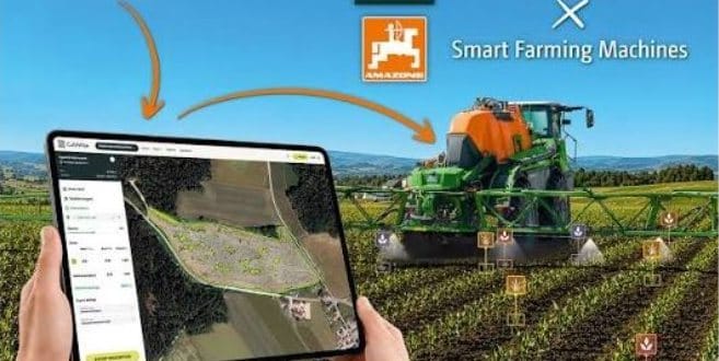 CultiWise dronekortlægning og data til Amazone maskiner